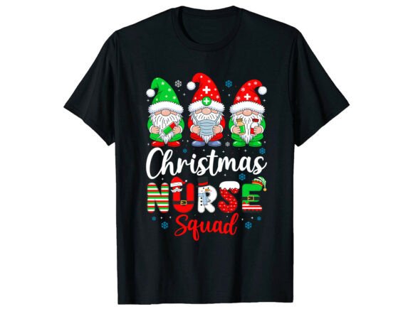 Christmas Nurse Squad T-Shirt
