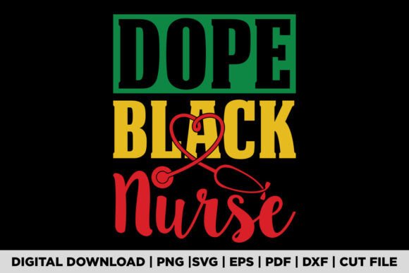 DOPE BLACK NURSE T-shirt