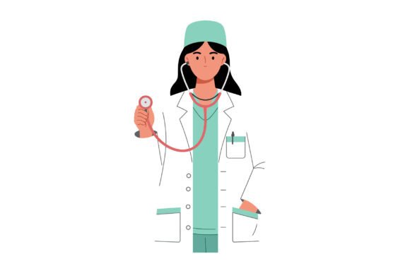 Female Doctor Medical Professional with