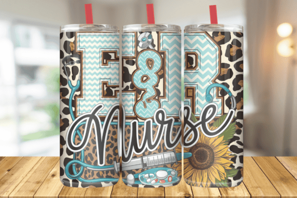 Healthcare Hero Nurse Tumbler Wrap