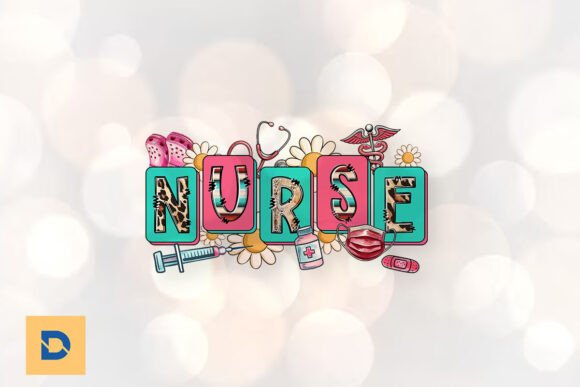 Nurse Happy Heart Sublimation PNG