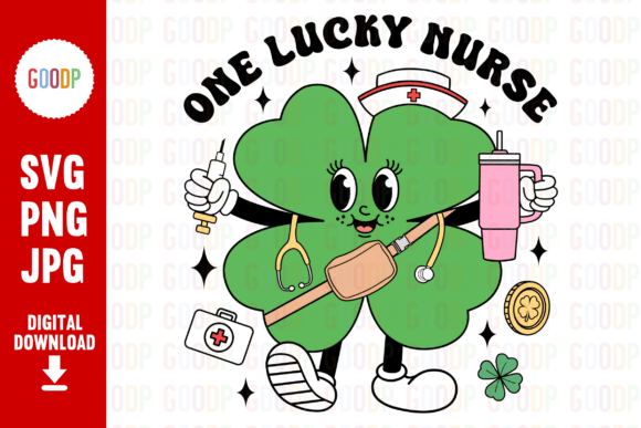 One Lucky Nurse St. Patrick’s Day PNG